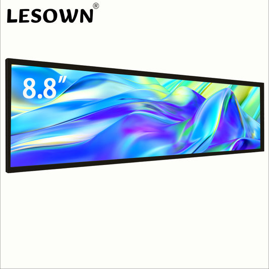 LESOWN R88 8.8inch Screen LCD Bar Display 480x1920 Expand Monitor for Computer Raspberry Pi