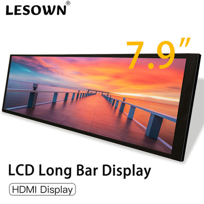 LESOWN R79 7.9inch 400*1280 IPS Monitor with Case