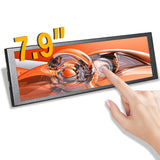 LESOWN P79-T 7.9 inch 400×1280 Stretched Bar LCD Touch Screen Monitor PC Temperature Monitoring Aida64